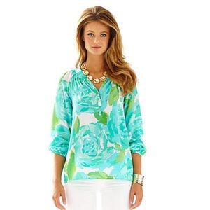 Lilly Pulitzer Elsa top Poolside